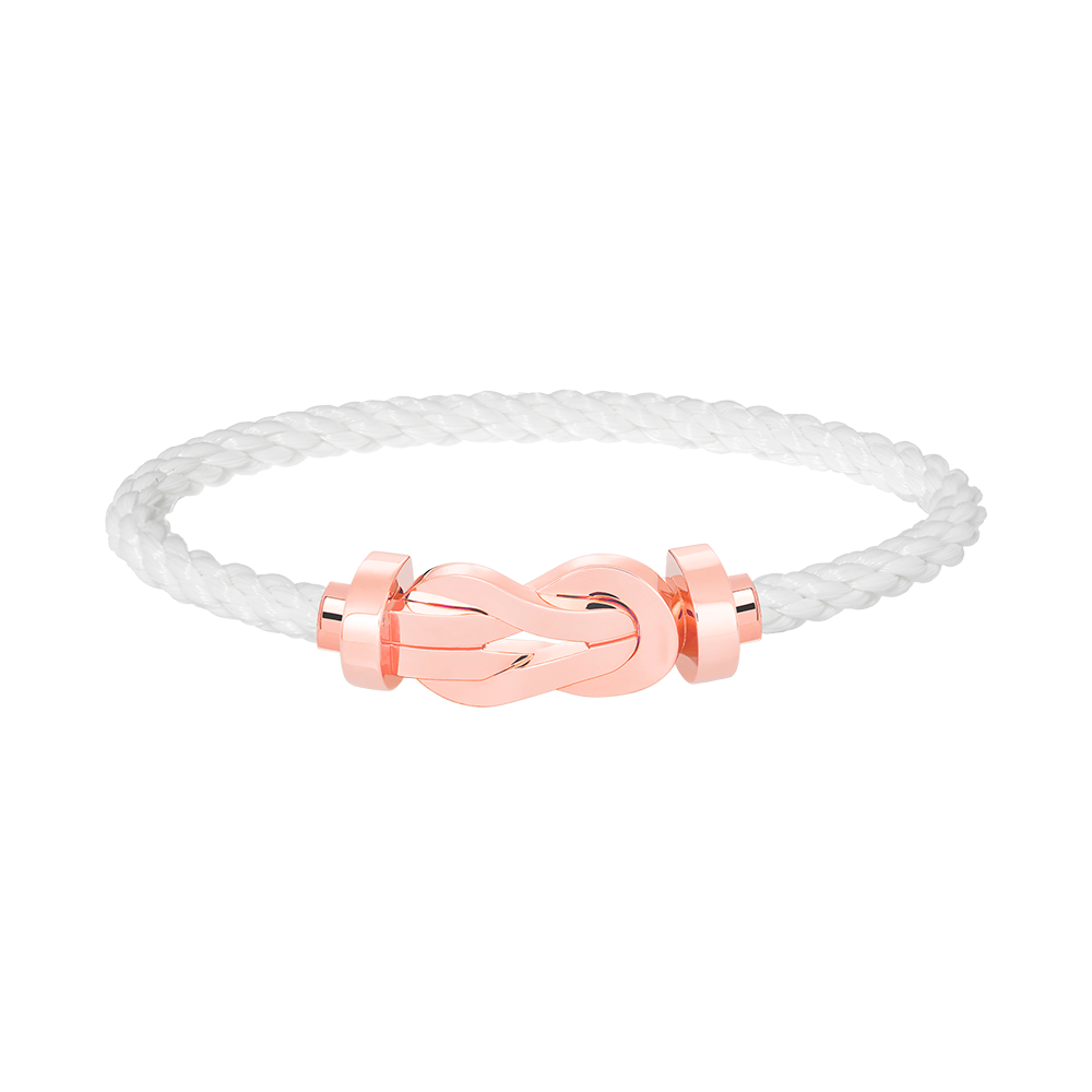 Aura CHANCE GROSSE 8-FIGUREN-SCHNALLE OHNE DIAMANTEN ARMREIF ROSÉGOLD