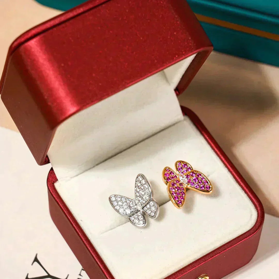 Aura ZWILLINGSSCHMETTERLING-DIAMANTENRING