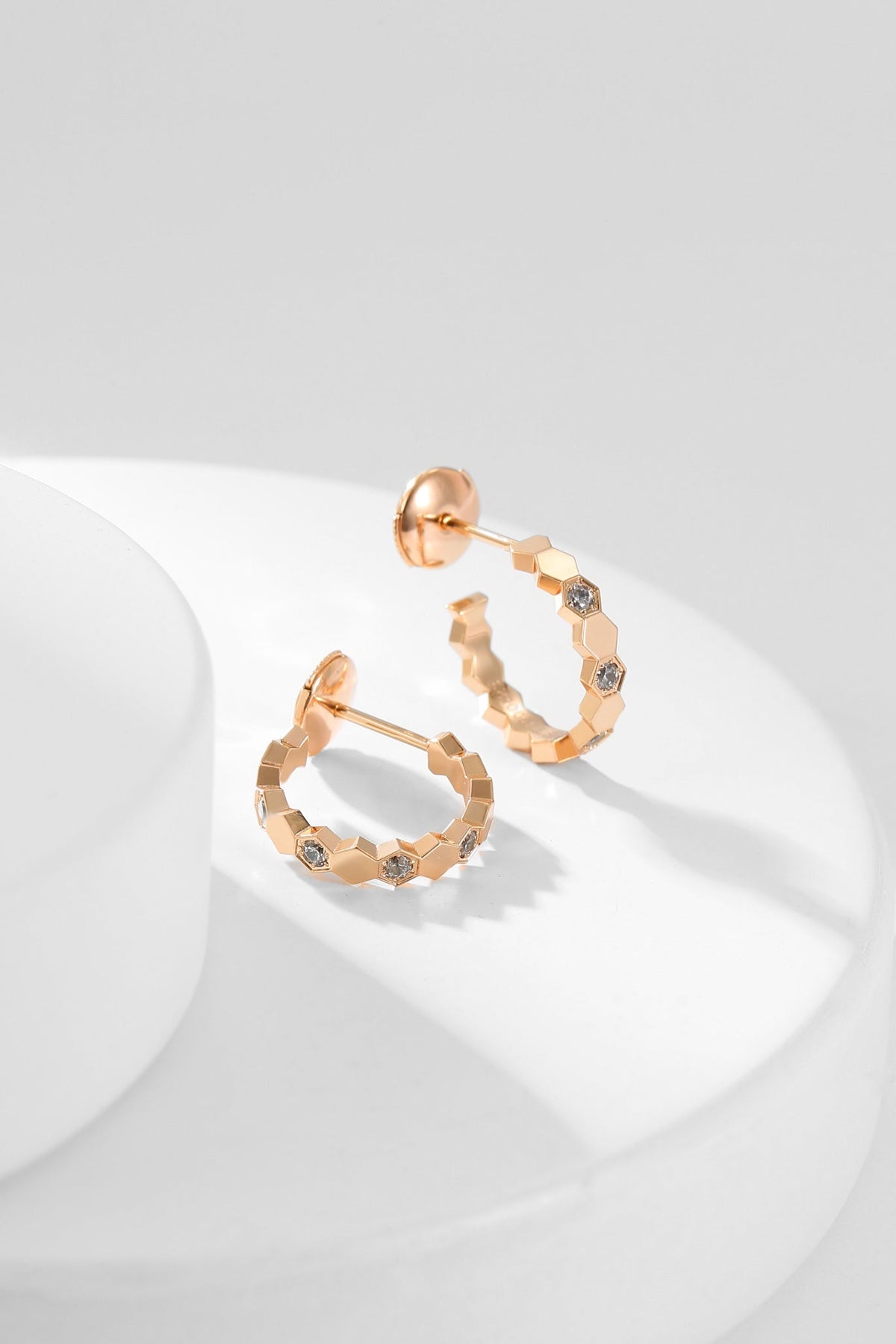 Aura BEE LOVE DIAMOND CREOLEN