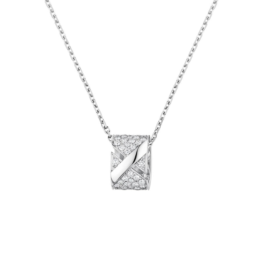 Aura LIENS EVIDENCE DIAMANT BESETZTE HALSKETTE