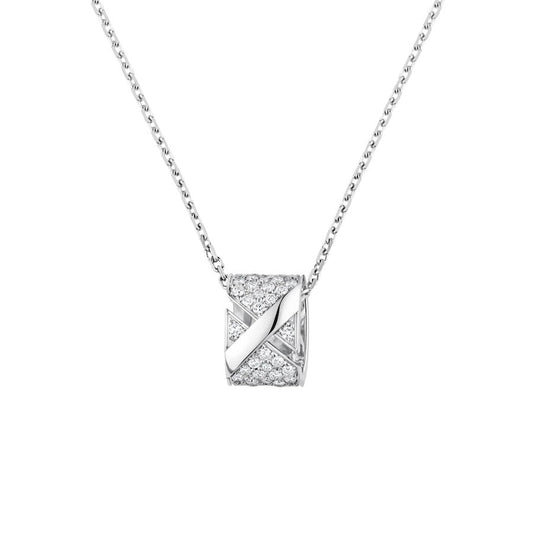 Aura LIENS EVIDENCE DIAMANT BESETZTE HALSKETTE
