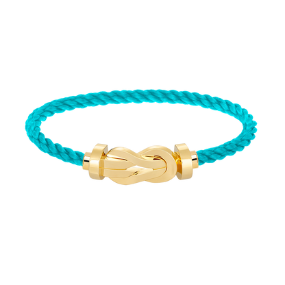 Aura CHANCE GROSSE 8-FIGUR-SCHNALLE OHNE DIAMANTARMBAND GOLD