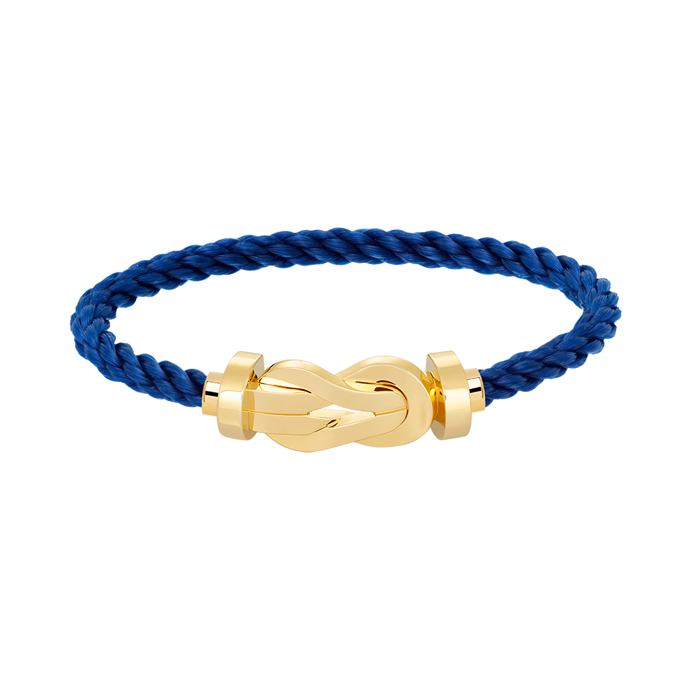 Aura CHANCE LARGE 8 FIGURE BUCKLE NO DIAMOND BRACELET GOLD