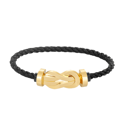 Aura CHANCE GROSSE 8-FIGUR-SCHNALLE OHNE DIAMANTARMBAND GOLD