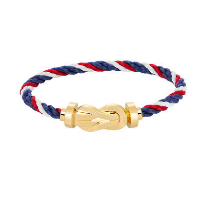 Aura CHANCE GROSSE 8-FIGUR-SCHNALLE OHNE DIAMANTARMBAND GOLD