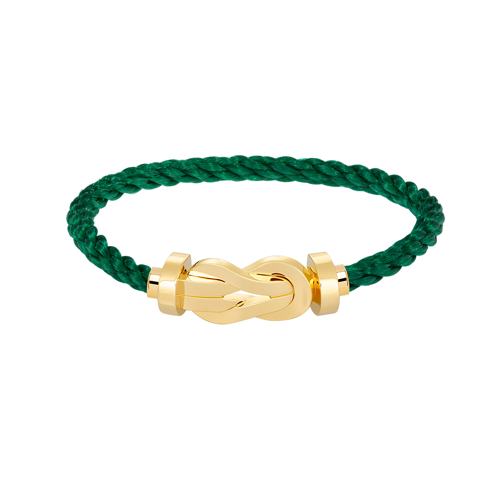 Aura CHANCE LARGE 8 FIGURE BUCKLE NO DIAMOND BRACELET GOLD
