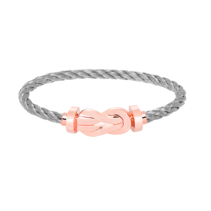 [⭐Aura ]CHANCE LARGE 8 FIGURE BUCKLE NO DIAMOND BRACELET ROSE GOLD