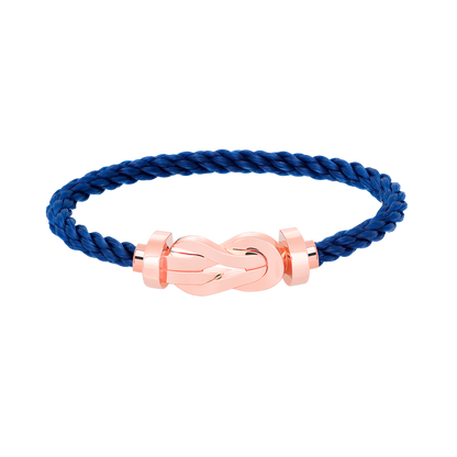 [⭐Aura ]CHANCE LARGE 8 FIGURE BUCKLE NO DIAMOND BRACELET ROSE GOLD
