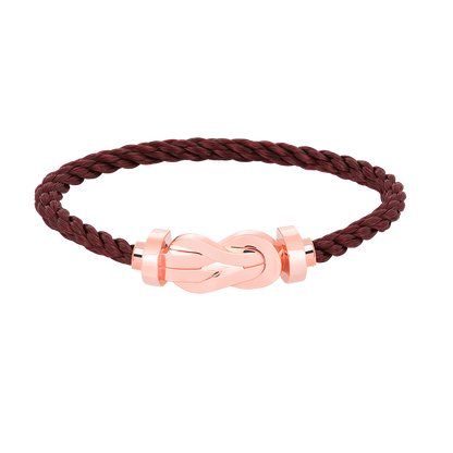 [⭐Aura ]CHANCE LARGE 8 FIGURE BUCKLE NO DIAMOND BRACELET ROSE GOLD