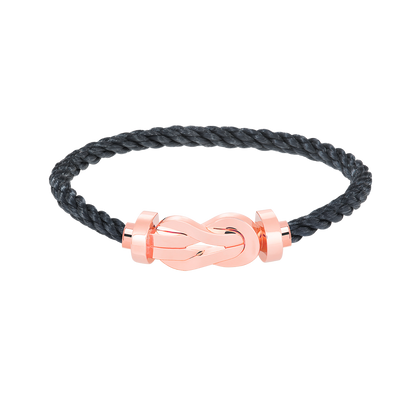 [⭐Aura ]CHANCE LARGE 8 FIGURE BUCKLE NO DIAMOND BRACELET ROSE GOLD