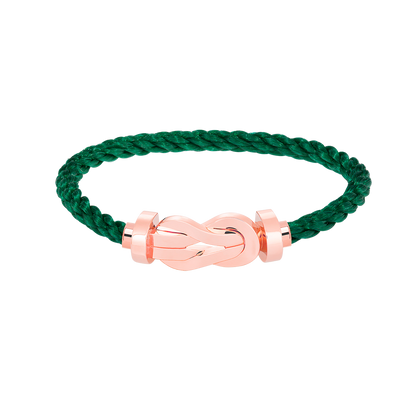 [⭐Aura ]CHANCE LARGE 8 FIGURE BUCKLE NO DIAMOND BRACELET ROSE GOLD