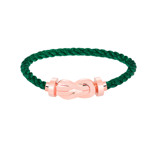 [⭐Aura ]CHANCE LARGE 8 FIGURE BUCKLE NO DIAMOND BRACELET ROSE GOLD