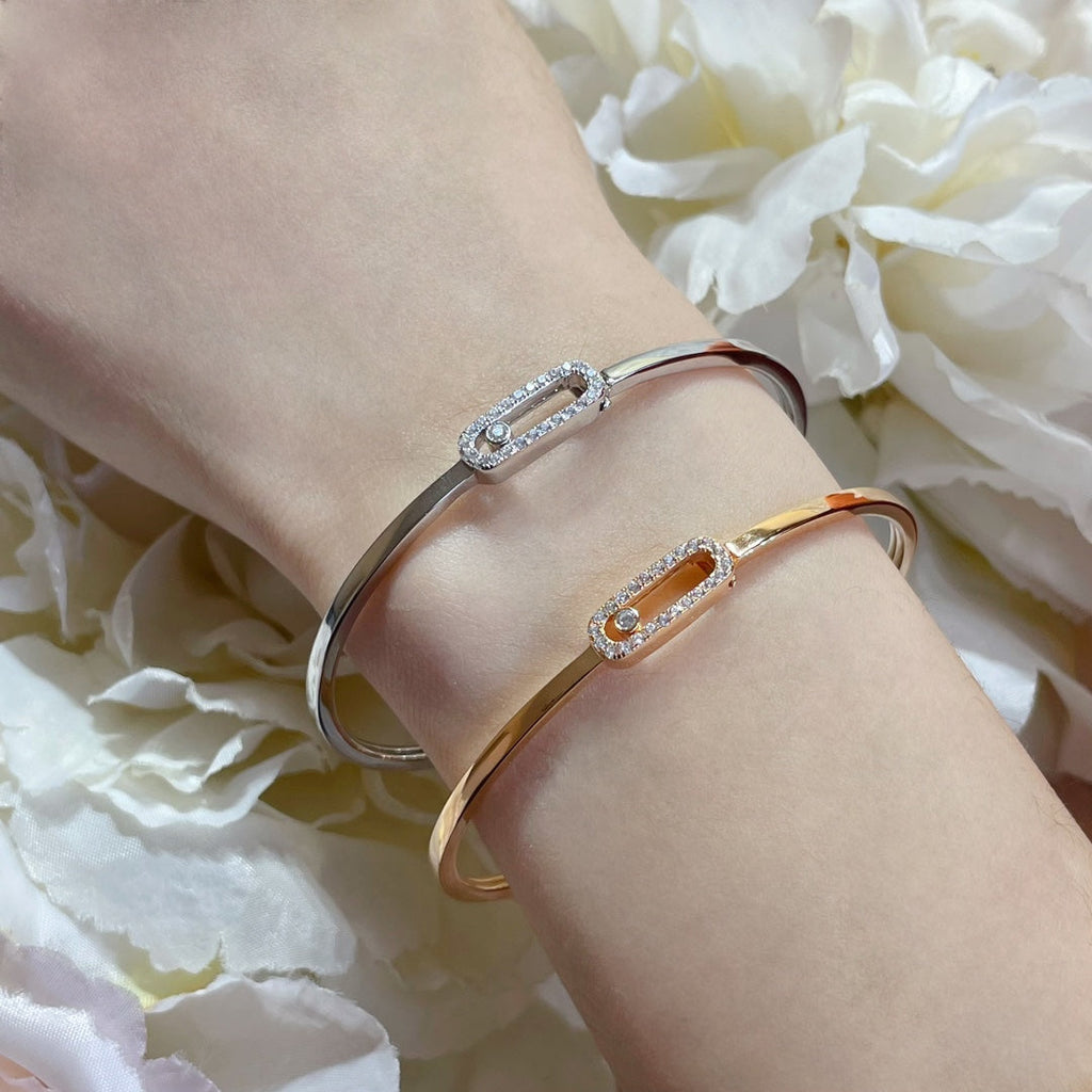 [Aura ]Move Uno pavé flex bangle medium