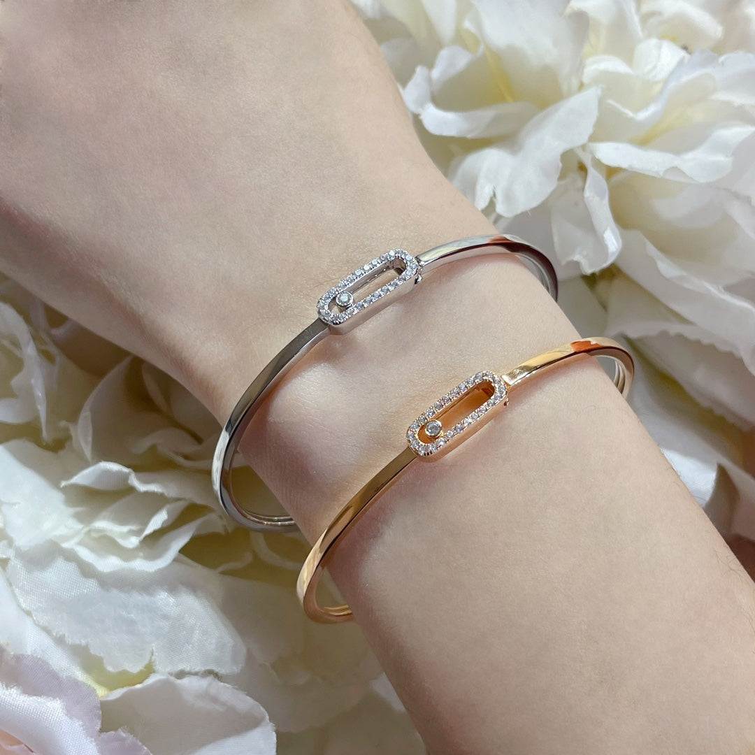 [Aura ]Move Uno pavé flex bangle medium