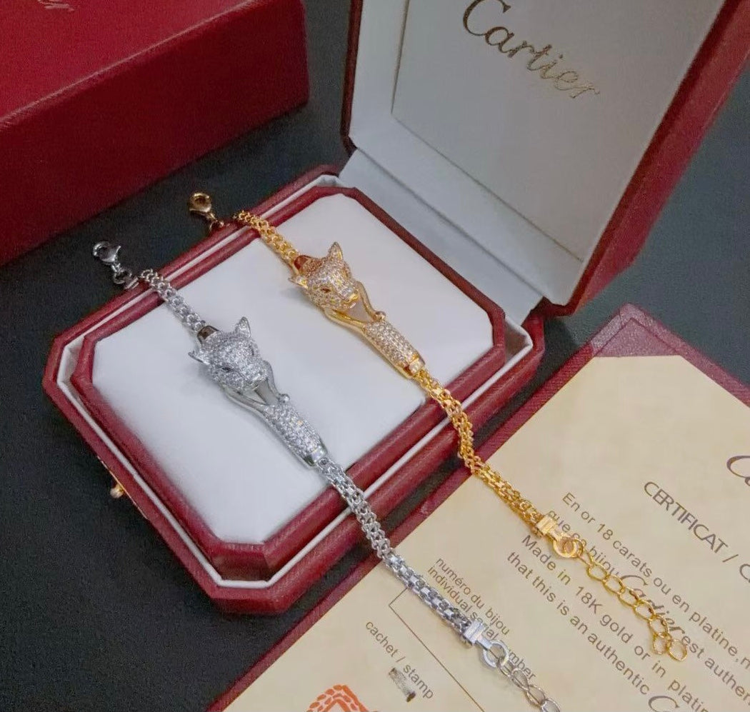 Aura  PANTHERE  BRACELET DIAMONDS