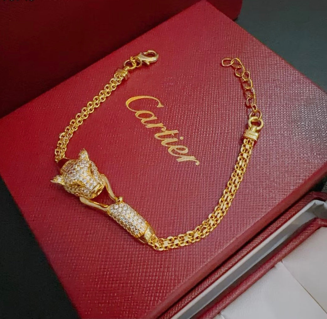 Aura  PANTHERE  BRACELET DIAMONDS