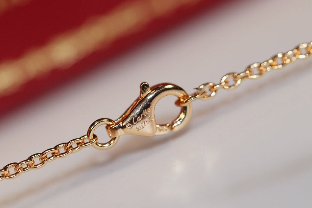 Aura LOVE NECKLACE PINK GOLD AND SILVER