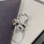 Aura LOVE OHRRINGE 2,65MM SILBER