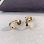 Aura LOVE OHRRINGE 2,65 MM ROSÉGOLD