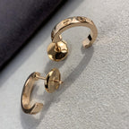 Aura LOVE OHRRINGE 2,65 MM ROSÉGOLD