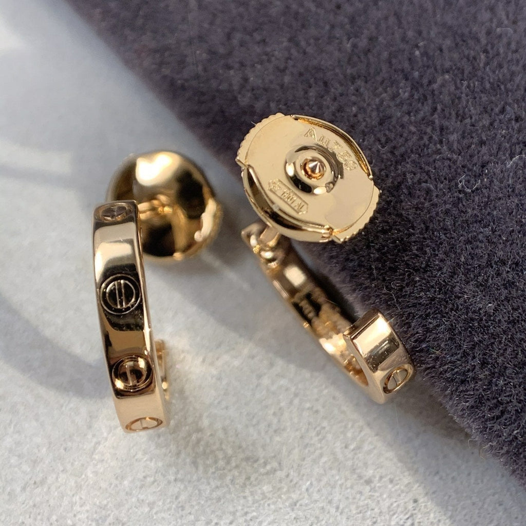 Aura LOVE OHRRINGE 2,65 MM ROSÉGOLD