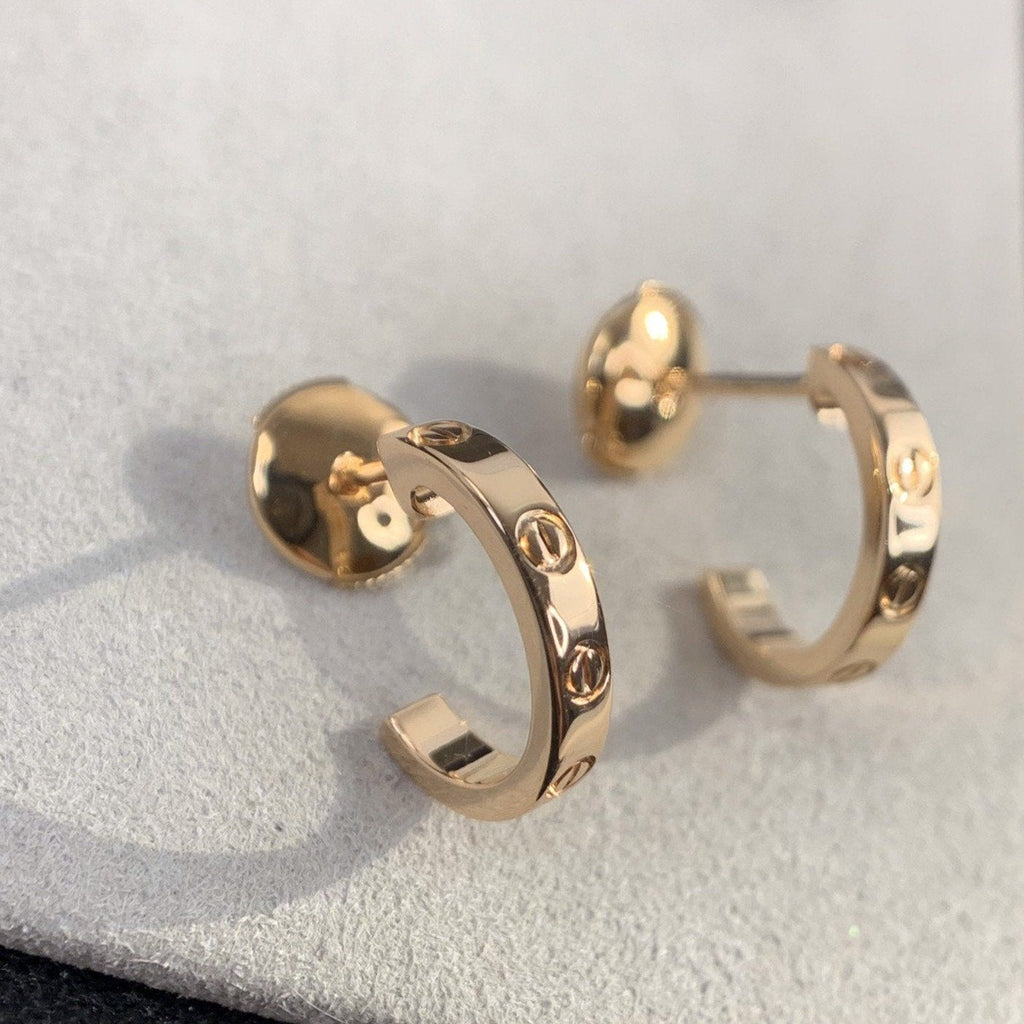 Aura LOVE OHRRINGE 2,65 MM ROSÉGOLD