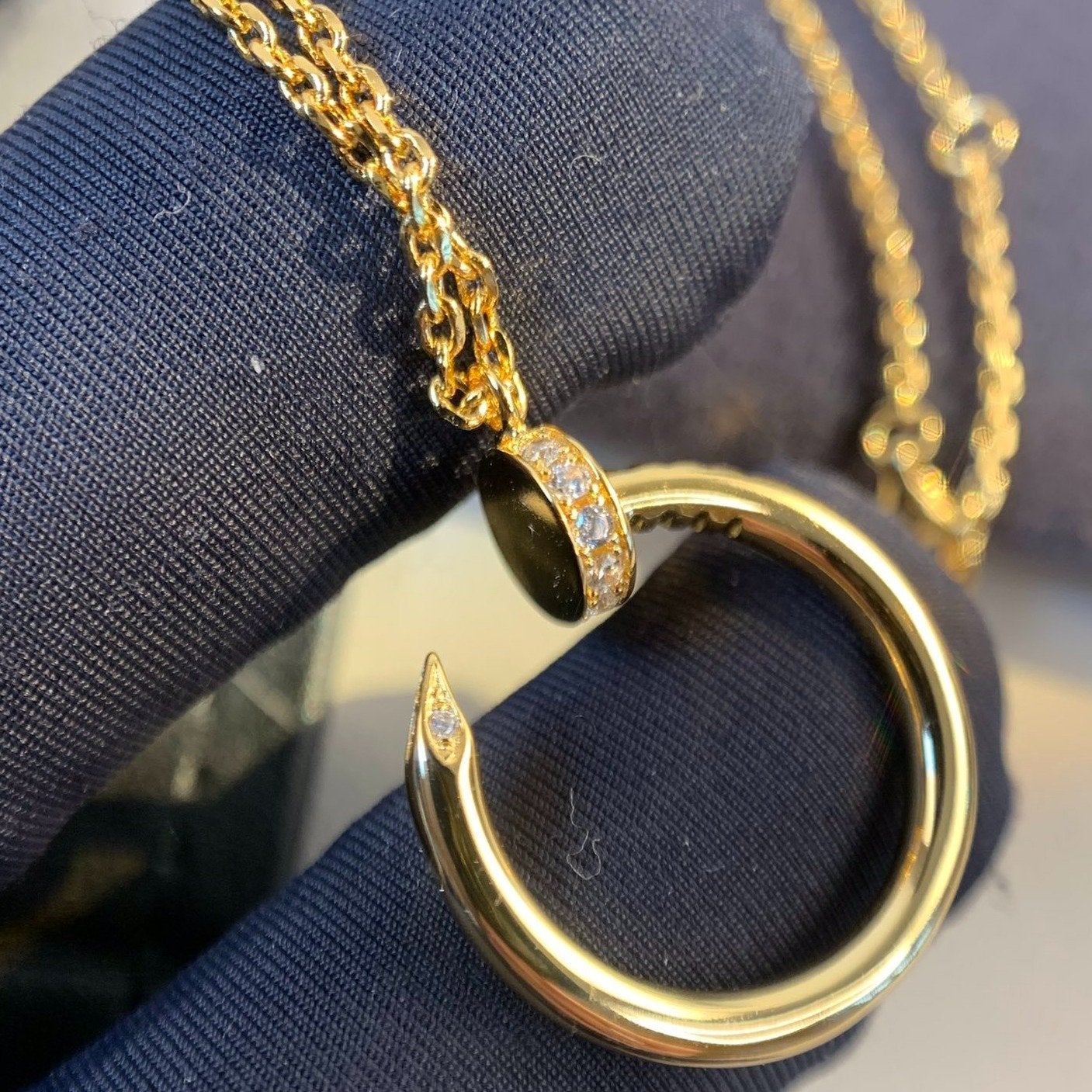 Aura JUSTE HALSKEtTE GOLD