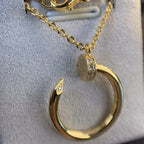 Aura JUSTE HALSKEtTE GOLD