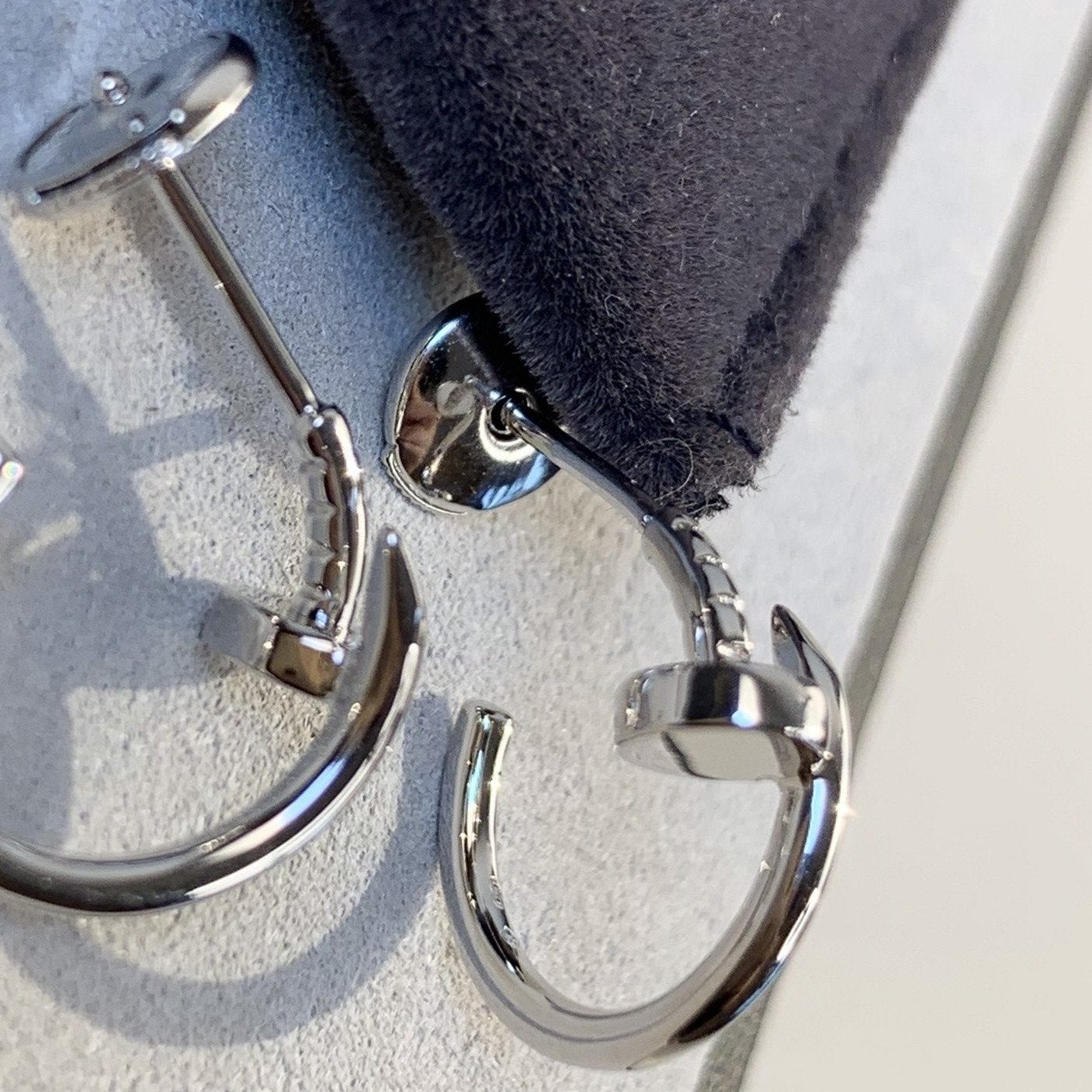 Aura JUSTE EARRINGS SILVER
