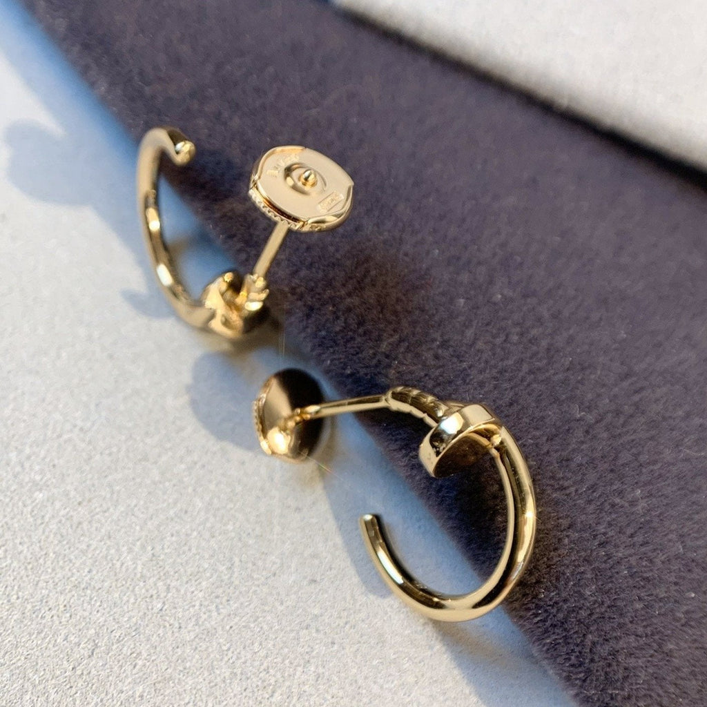Aura JUSTE EARRINGS PINK GOLD