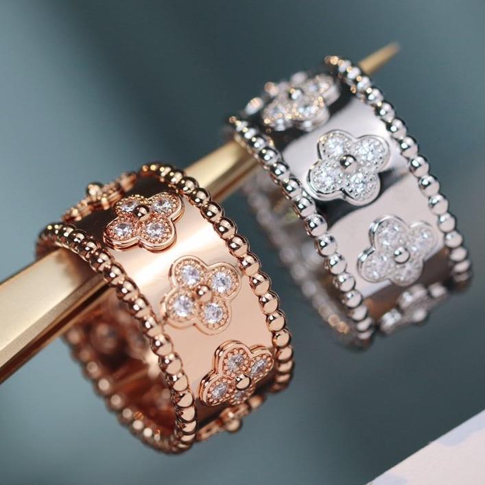 Aura CLOVER KALEIDOSCOPE RING 10MM