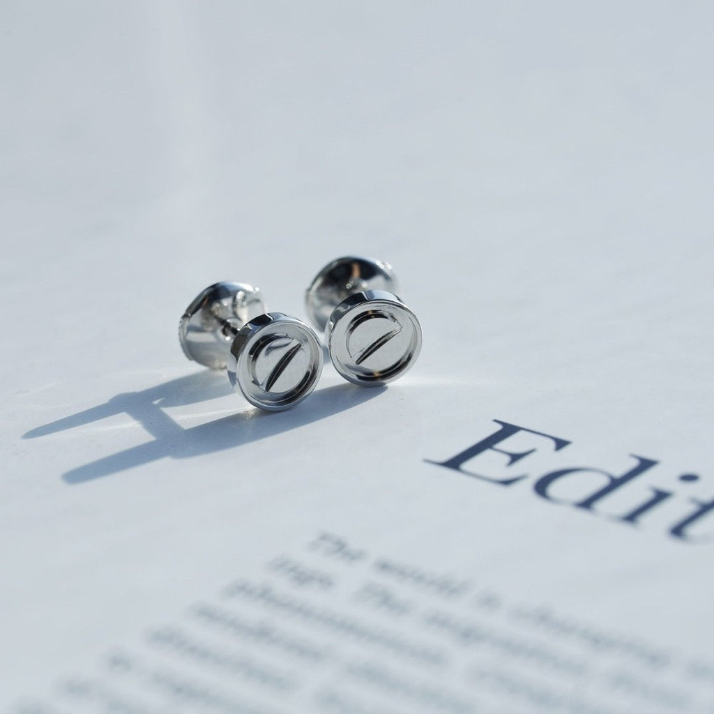 Aura LOVE OHRRINGE SILBER 10MM