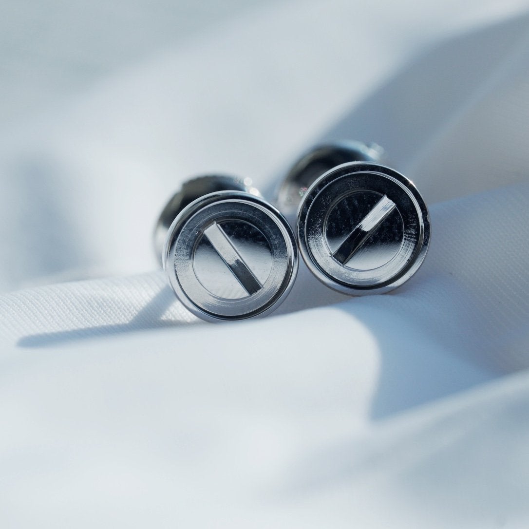 Aura LOVE EARRINGS SILVER 10MM