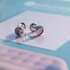 Aura LOVE OHRRINGE SILBER 10MM
