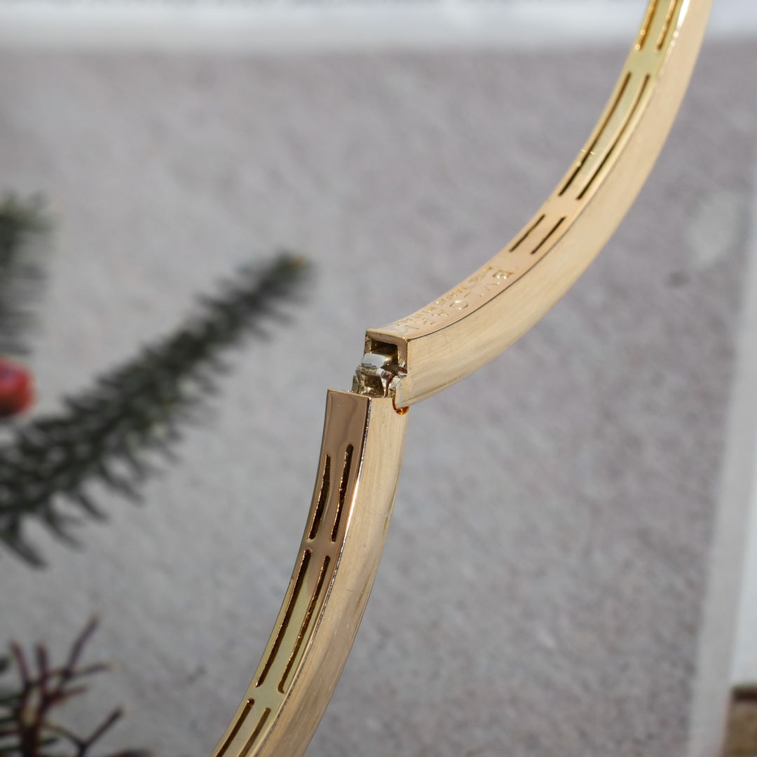 [⭐Veya]SERPENTI ARMBAND ROSÉGOLD DIAMANT DOPPELSCHLANGE