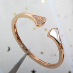 [⭐DORISW]DREAM BRACELET OPEN PINK GOLD MOP DIAMOND