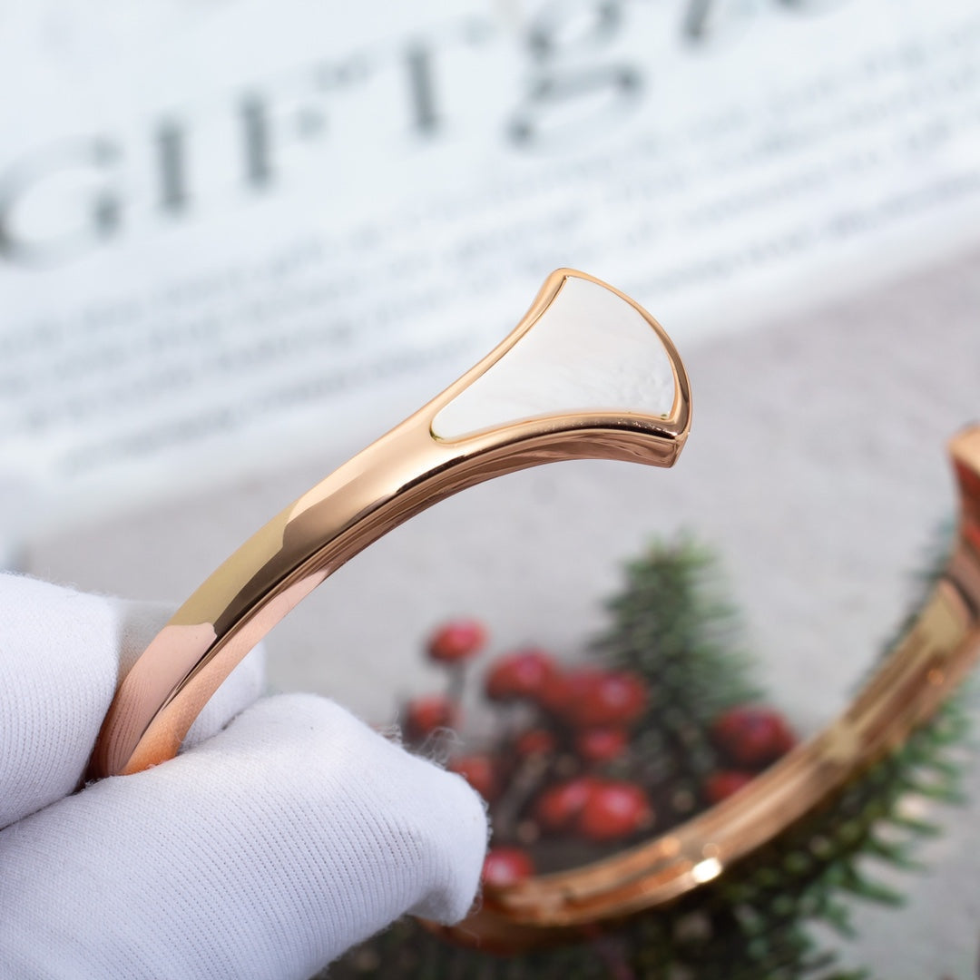 [⭐Veya]DREAM ARMBAND OFFEN ROSÉGOLD PERLMUTT DIAMANT