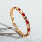 [⭐DORISW]SERPENTI BRACELET PINK GOLD RUBELLITE
