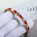 [⭐DORISW]SERPENTI BRACELET PINK GOLD RUBELLITE