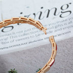 [⭐DORISW]SERPENTI BRACELET PINK GOLD RUBELLITE