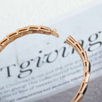 [⭐Veya]SERPENTI ARMBAND ROSÉGOLD ONYX