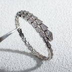[⭐Veya]セルペンティ ブレスレット 6MM シルバー ダイヤモンド