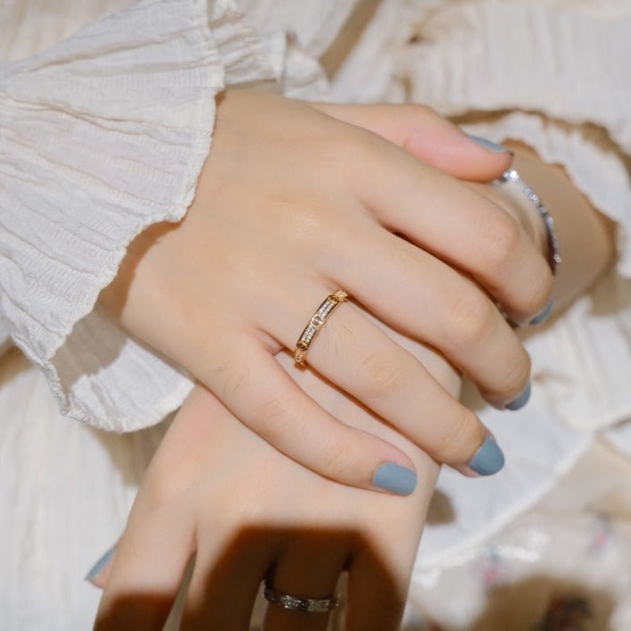 Aura LOVE RING 2.65MM DIAMOND