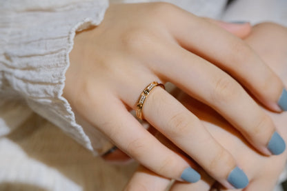 [⭐Aura ]LOVE RING 2.65MM DIAMOND
