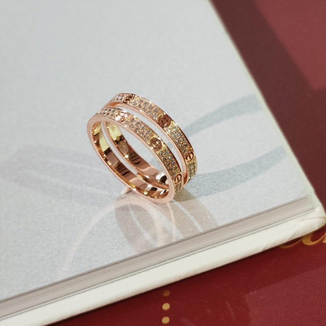 Aura LOVE RING 2.65MM DIAMOND