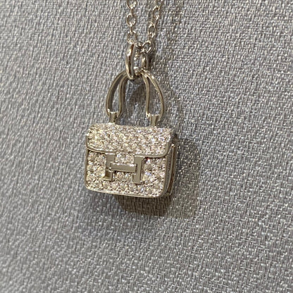 [⭐Aura ]CONSTANCE PEDANT DIAMOND NECKLACE