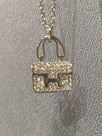 Aura CONSTANCE PEDANT DIAMOND NECKLACE