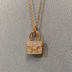 Aura CONSTANCE PEDANT DIAMOND NECKLACE