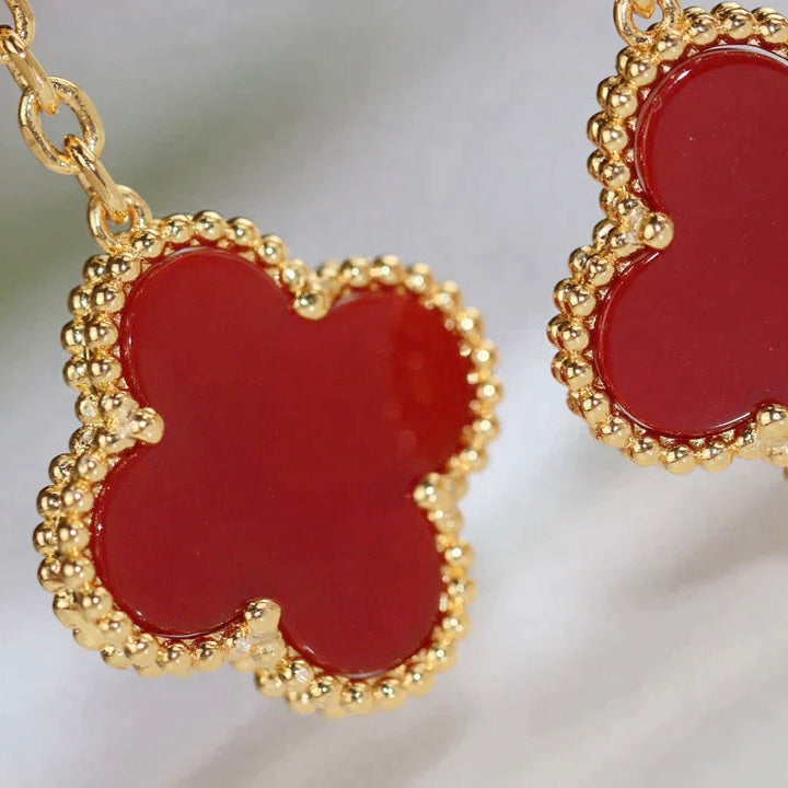 Aura KLEE 2 MOTIV TIGERAUGE CARNELIAN OHRRINGE
