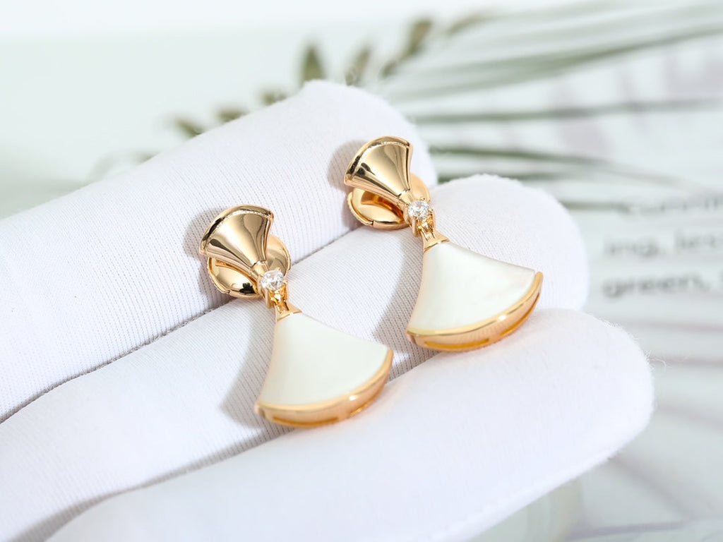 [⭐DORISW]DREAM MOP PINK GOLD EARRINGS